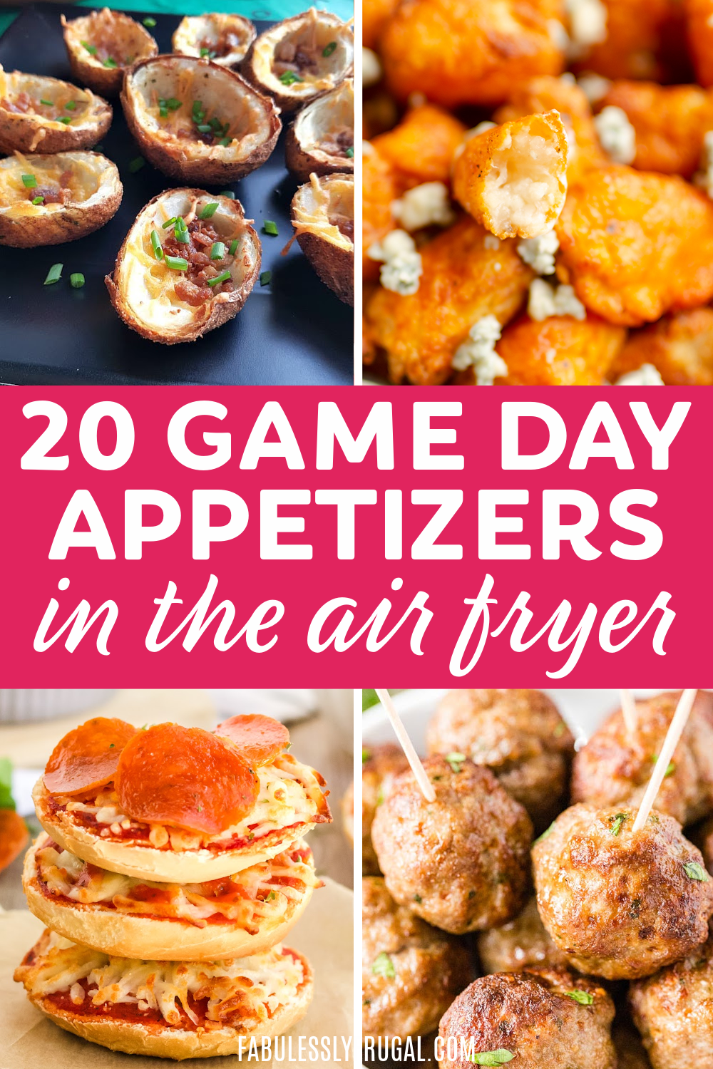 20 Easy Air Fryer game day appetizers that everyone will love.