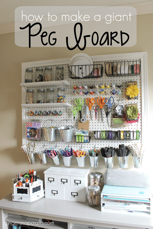 How to make a giant peg board