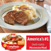 Amazon: 6-Pack Hormel COMPLEATS Roast Beef and Mashed Potatoes with Gravy...