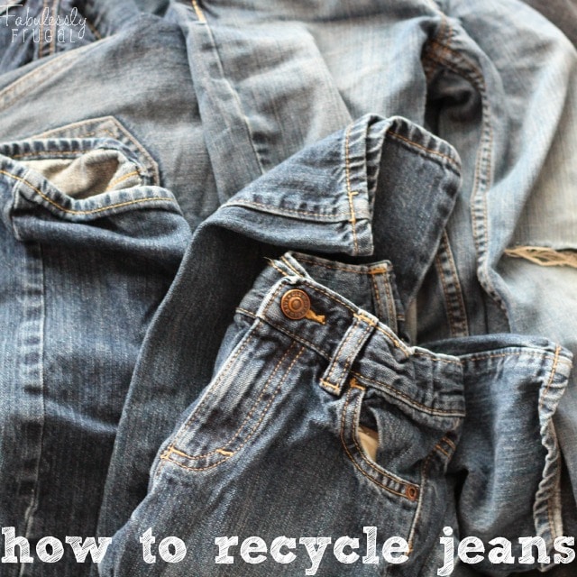 how to recycle jeans instagram