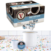 Amazon: 80-Count Victor Allen Donut Shop Blend for K-Cup Keurig 2.0 Brewers...