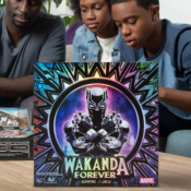 Amazon: Marvel Wakanda Forever Black Panther Dice-Rolling Game for Families...