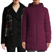 Walmart: Women’s Coats from $16 (Reg. $40+) | Lots of Colors & Styles!
