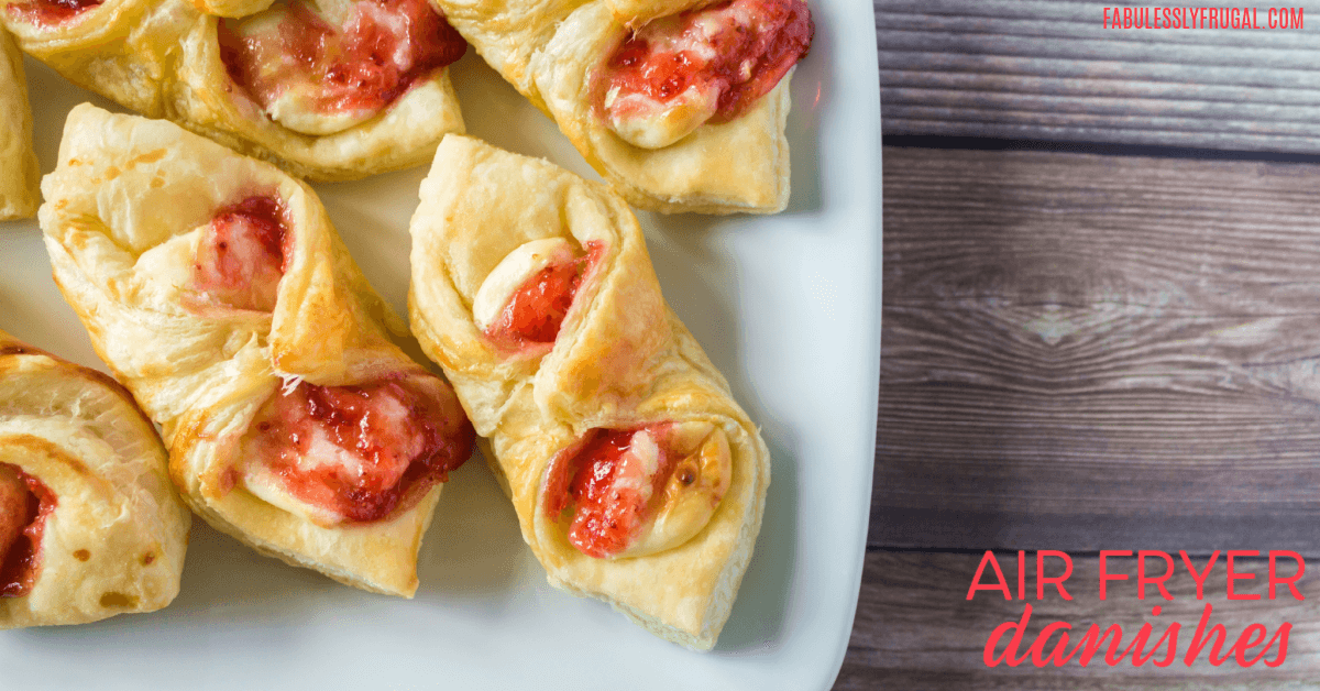 Delicious and Easy Air Fryer Puff Pastry Danishes