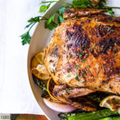 Can you make a whole chicken in the air fryer? Yes! And it is so easy too!