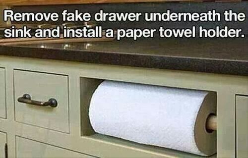 Paper towel holder 