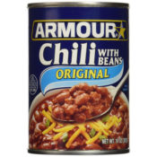 Amazon: 12 Pack Armour Star Chili With Beans, 14 oz. Cans as low as $16.69...