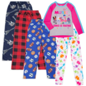 Walmart: Kids Pajama Sets from $3.89 (Reg. $13+) | Lots of Playful Colors...
