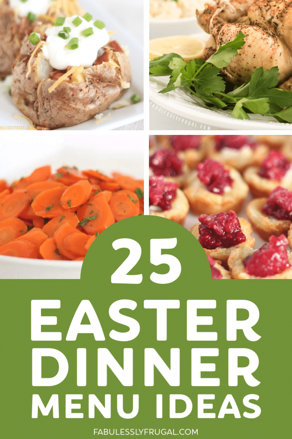 Easter dinner menu ideas