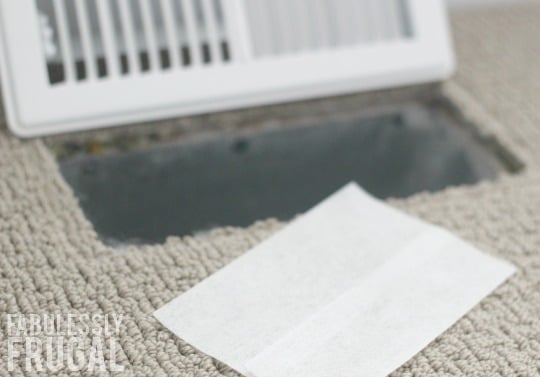 Freshen air: uses for dryer sheets
