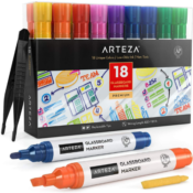 Amazon: 18-Pack Dry Erase Markers for Glass Boards as low as $12.74 Shipped...