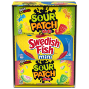 Amazon: 18 Packs of Sour Patch Kids & Swedish Fish Soft & Chewy Candy Variety...