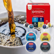 Amazon: 54-Count Community Coffee Pods Variety Pack as low as $17.03 Shipped...