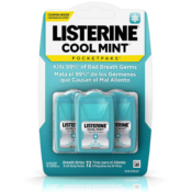 Amazon: 72-Count Listerine Cool Mint Pocketpaks Breath Strips as low as...