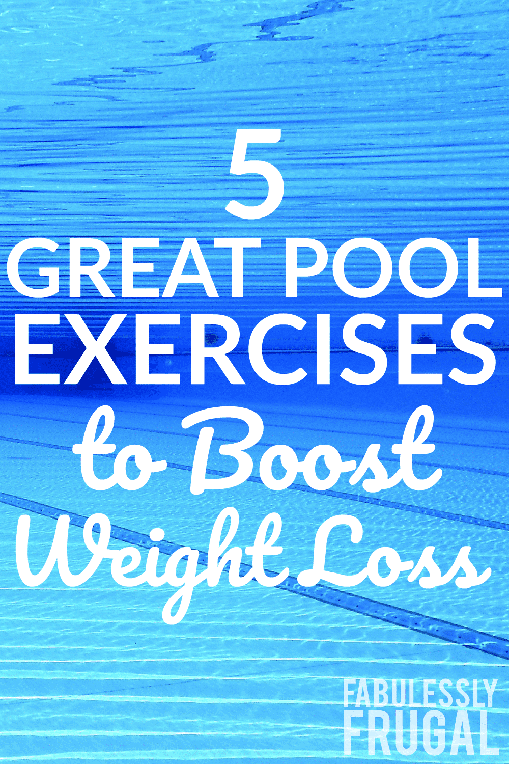 5 great swimming pool exercises for weight loss