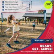 Today Only! Amazon: Save BIG on Boulder Portable Badminton Net Sets from...