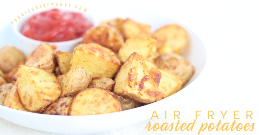air fryer roasted potatoes