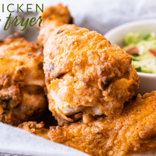 Fried chicken in the air fryer is easy and healthy!