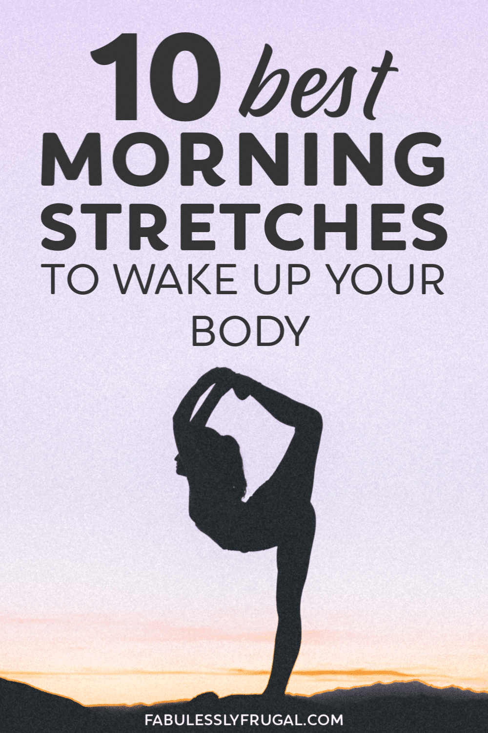 Morning stretches to wake up your body