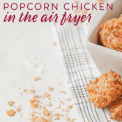 Crunchy and Healthy Air Fryer Popcorn Chicken (No Oil)