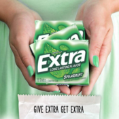 150-Count Extra Sugarfree Gum, Spearmint as low as $5.58 Shipped Free (Reg....