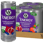24-Pack 8-Oz V8 +Energy Drinks Pomegranate Blueberry as low as $13.53 Shipped...