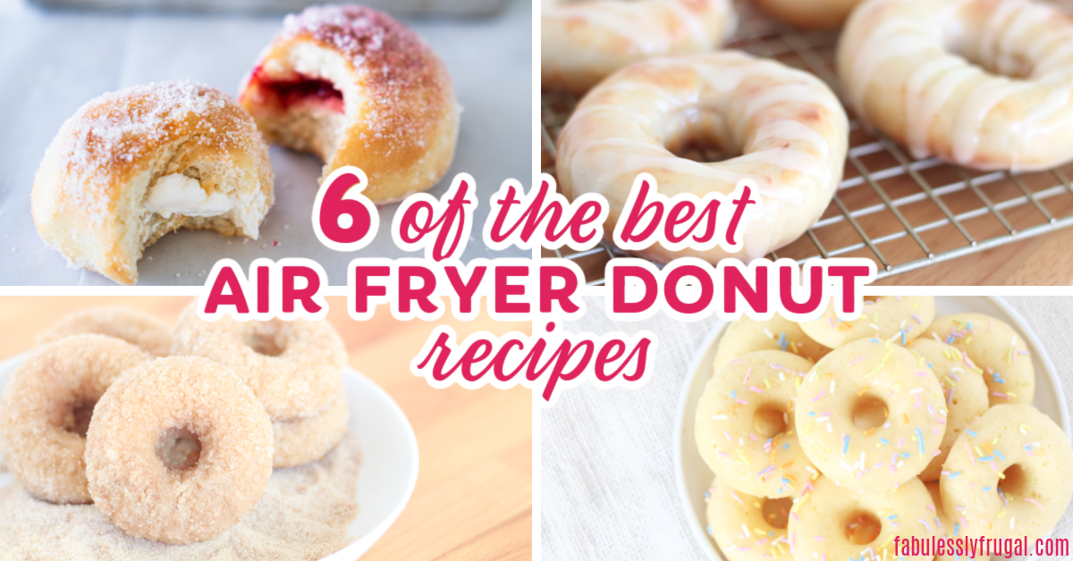 Love donuts? Love your air fryer? Then you got to try these 6 donut recipes in the air fryer!