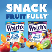 Amazon: 60-Pack Welch's Fruit Snacks Mixed Fruit & Superfruit Bulk Variety...