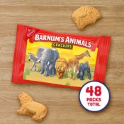 Amazon: 48 Snack Packs Barnum’s Animal Crackers as low as $16.12 Shipped...