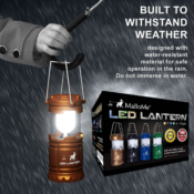 4-Pack LED Camping Lanterns/Flashlights from $20.99 (Reg. $24.99+) - FAB...