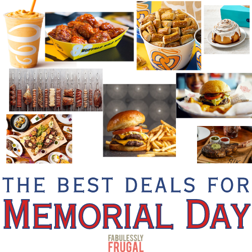 The Best Memorial Day Restaurant Deals Fabulessly Frugal