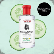 Amazon: THAYERS Alcohol-Free Cucumber Witch Hazel Facial Toner with Aloe...