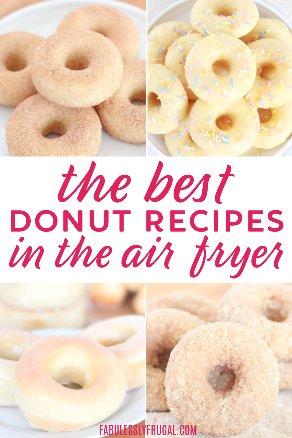 Have you tried making these donut recipes in the air fryer? They will change the way that you use your air fryer!