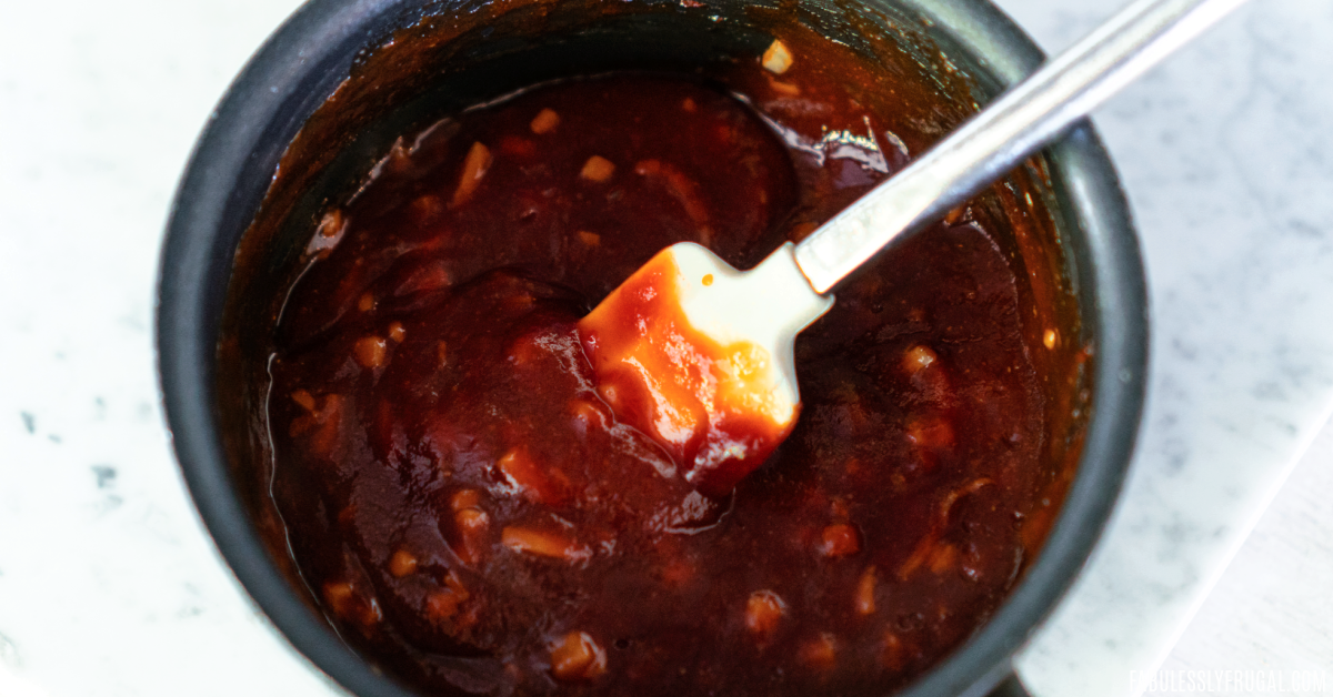 sweet glaze for meatballs