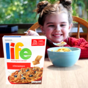 3 Boxes Quaker Life Cinnamon Cereal as low as $5.97 Shipped Free (Reg....