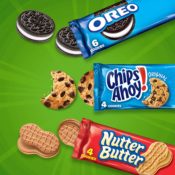 48 Count Nabisco Cookie Variety Packs, OREO, Nutter Butter, CHIPS AHOY!...
