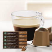 50-Count Starbucks Nespresso Capsules $24.92 (Reg. $30.84) | 50¢ each...