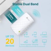 TP-Link WiFi Extender $19.99 (Reg. $34.99) - FAB Ratings - Supports 20...