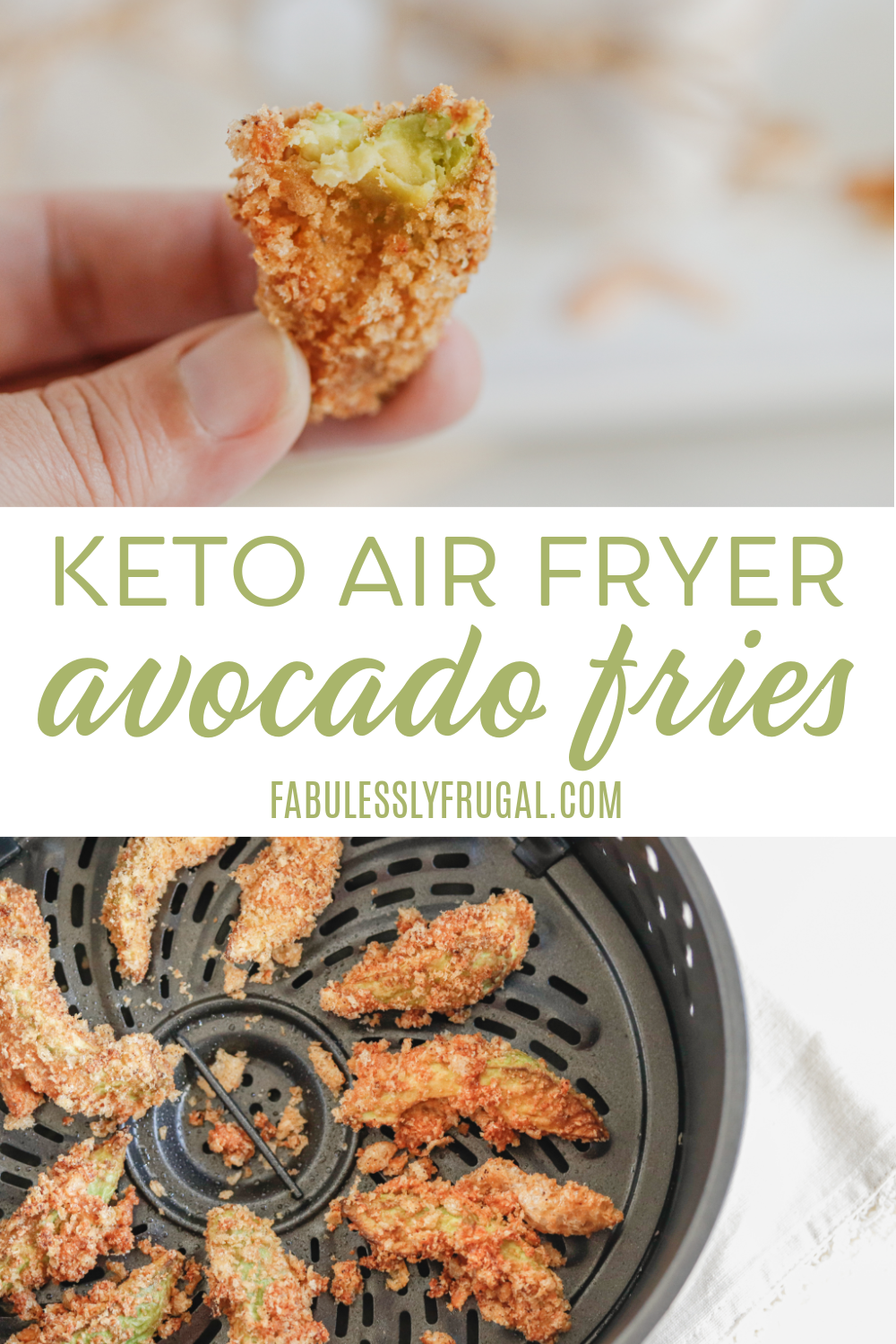 Healthy Keto Avocado fries are just what you need for your next get together with friends, perfect healthy keto appetizer!