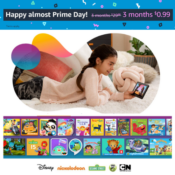 Amazon Kids+ 3-Month Subscription 99¢ ($29.99) | Amazon Prime Members