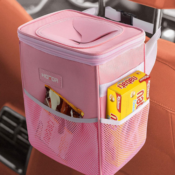 Car Trash Can with Lid as low as $8.04 (Reg. $16.99) - FAB Ratings! 2 Colors!...