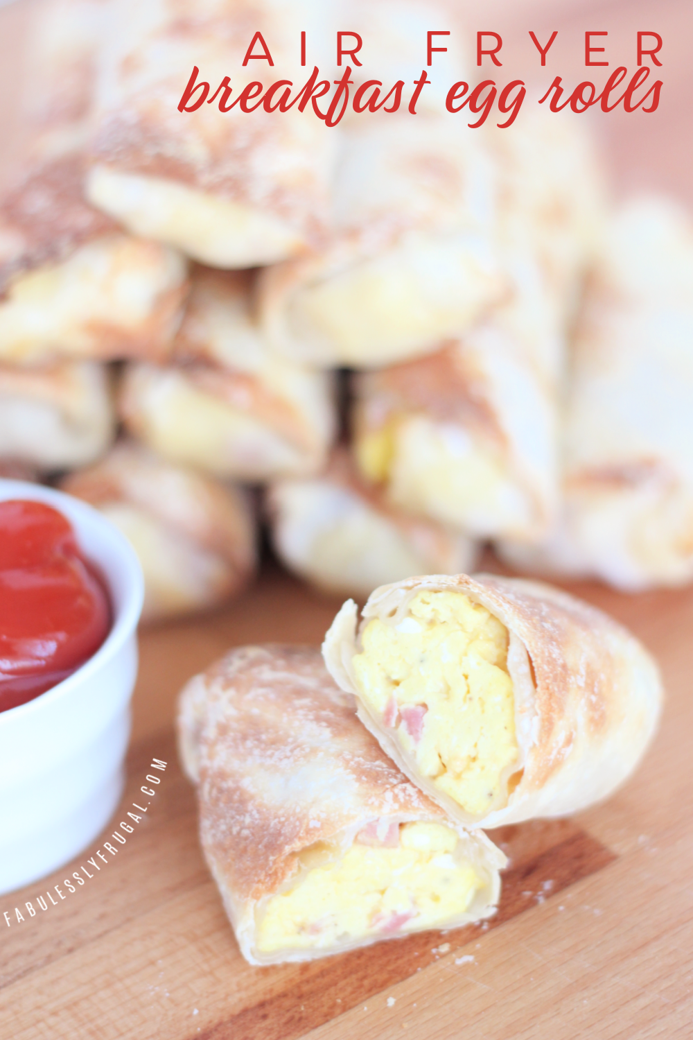 Ham and Cheese Egg Rolls