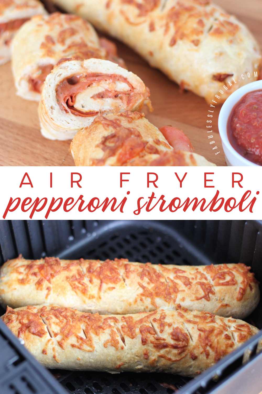 How to make air fryer stromboli