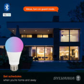 Today Only! Select SYLVANIA Bluetooth Mesh LED Smart Light Bulbs $13.99...