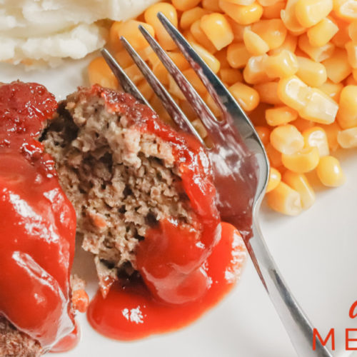 Air Fryer Mini Meatloaf Recipe