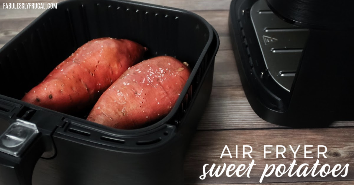 Air fryer sweet potatoes are easy, crispy, tasty, and smooth! You will love making sweet potatoes in the air fryer. In fact, you'll never want to bake them in the oven again!