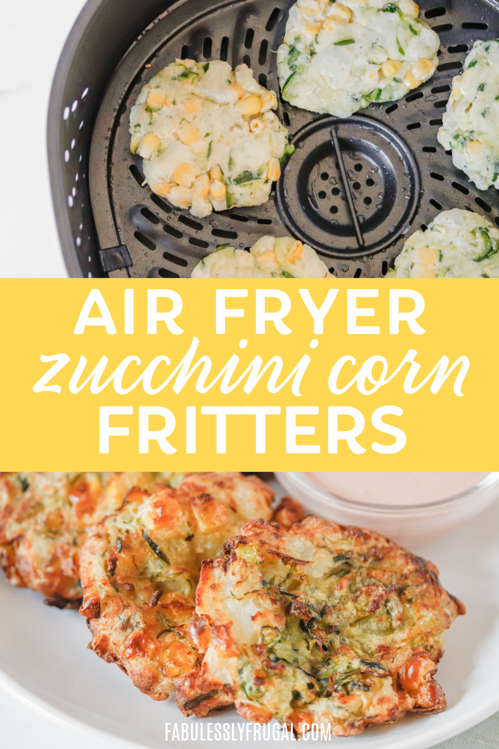 zucchini corn fritters are easy and delicious 