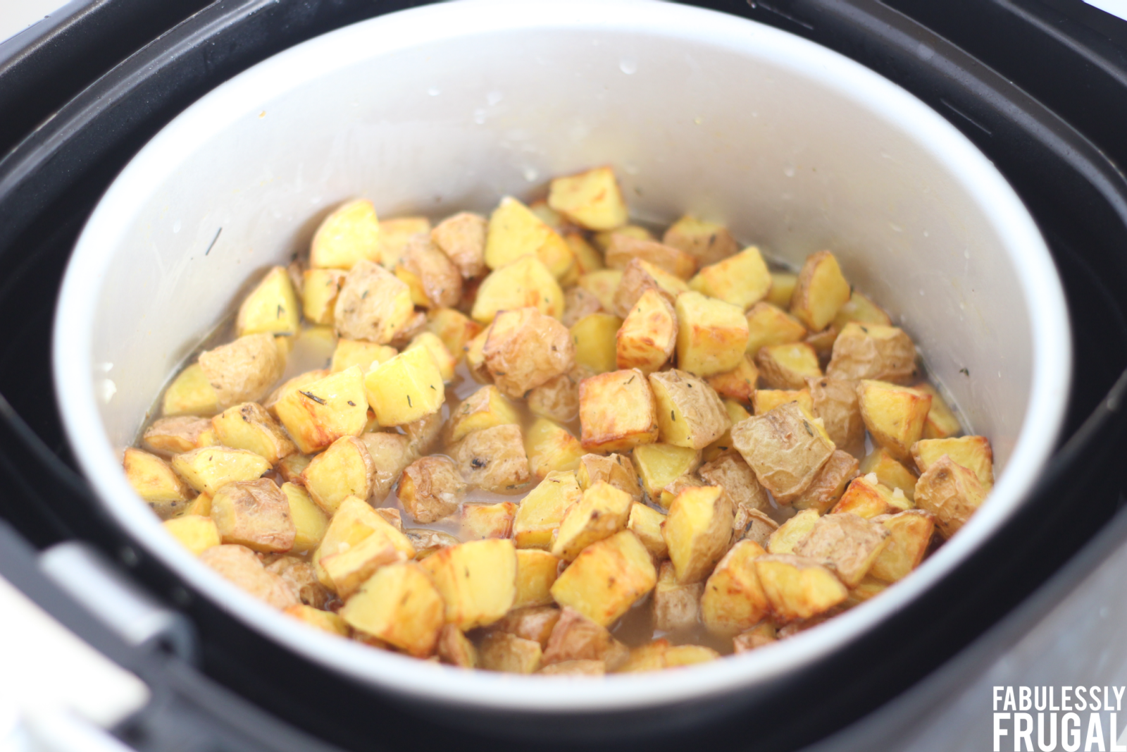 cook air fryer potatoes in chicken broth