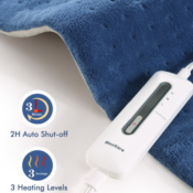 Give Your Sore, Achy Muscles Much Needed Relief with a 3 setting Heating...