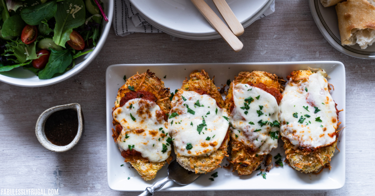 Chicken parm is the best dinner you can make in the air fryer